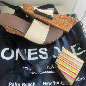 Onesole wedge sandals